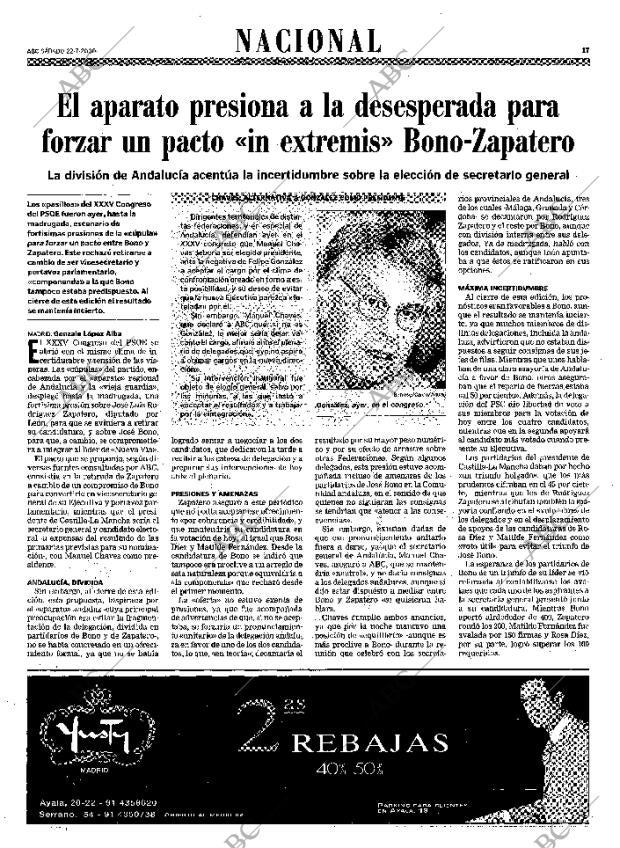 ABC MADRID 22-07-2000 página 17