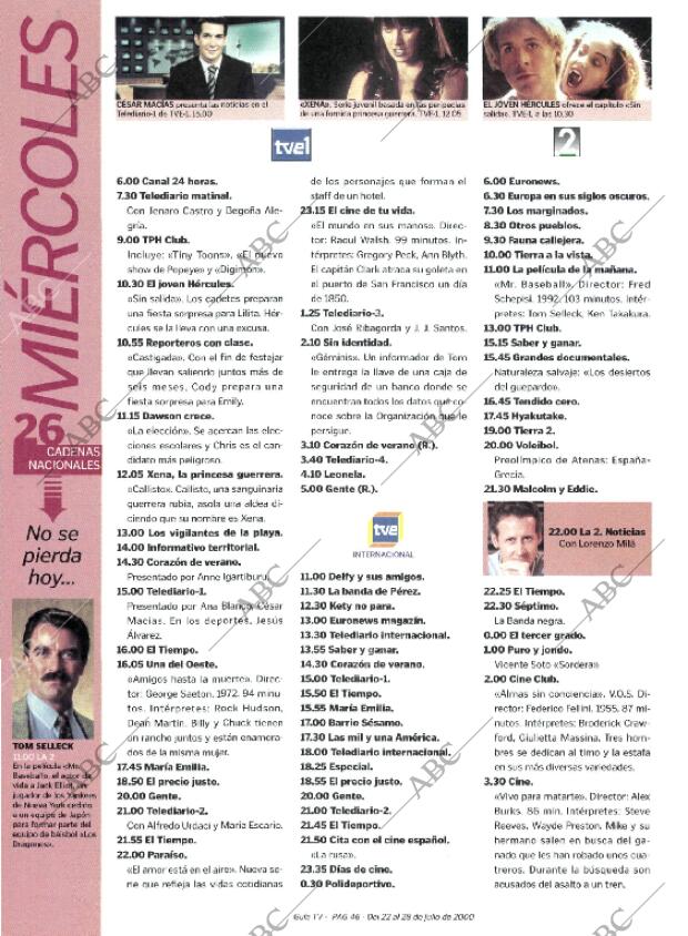 ABC MADRID 22-07-2000 página 174
