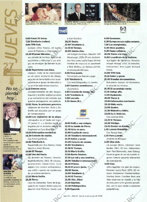 ABC MADRID 22-07-2000 página 178