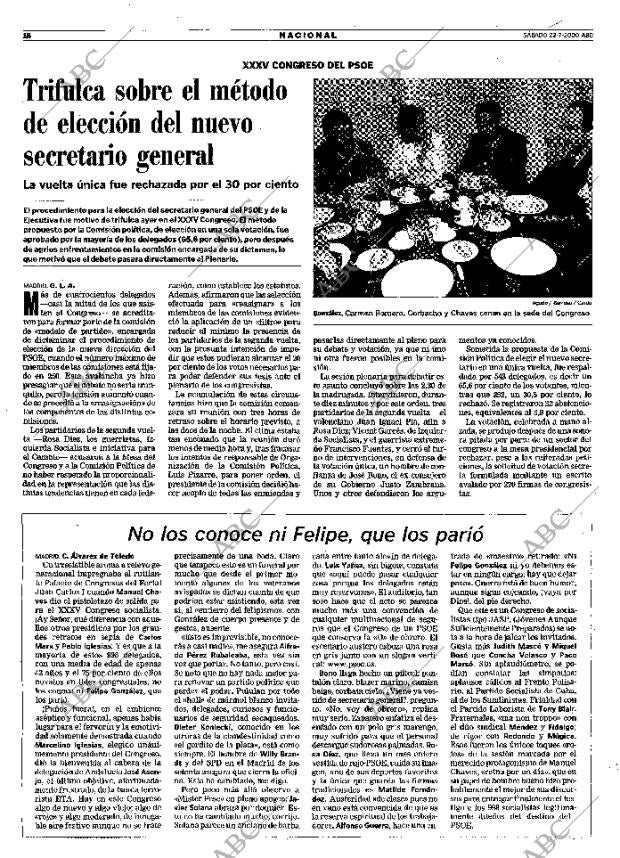 ABC MADRID 22-07-2000 página 18