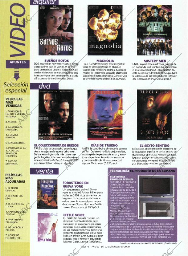 ABC MADRID 22-07-2000 página 190