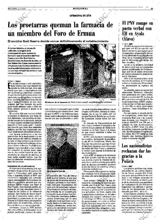 ABC MADRID 22-07-2000 página 25