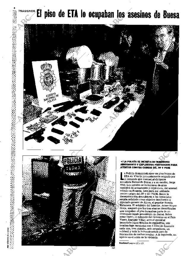 ABC MADRID 22-07-2000 página 4
