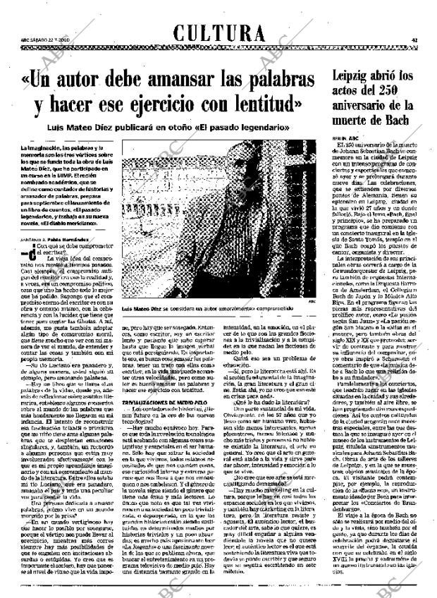 ABC MADRID 22-07-2000 página 41