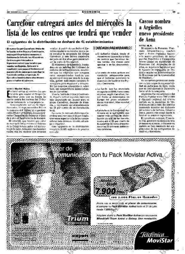 ABC MADRID 22-07-2000 página 49