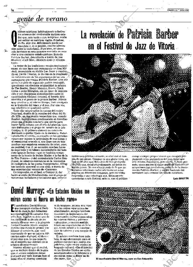 ABC MADRID 22-07-2000 página 78