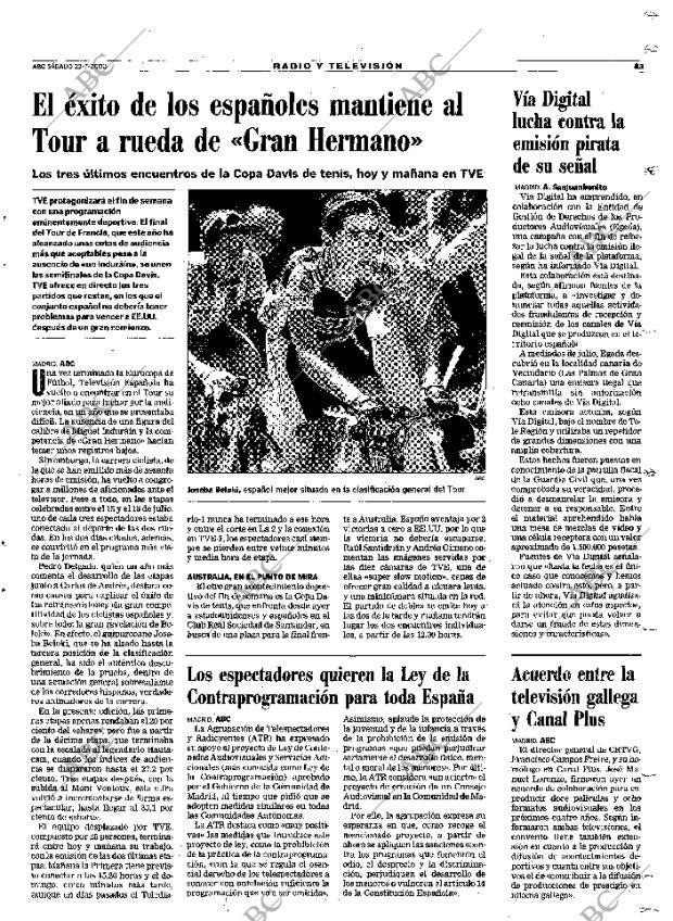 ABC MADRID 22-07-2000 página 83