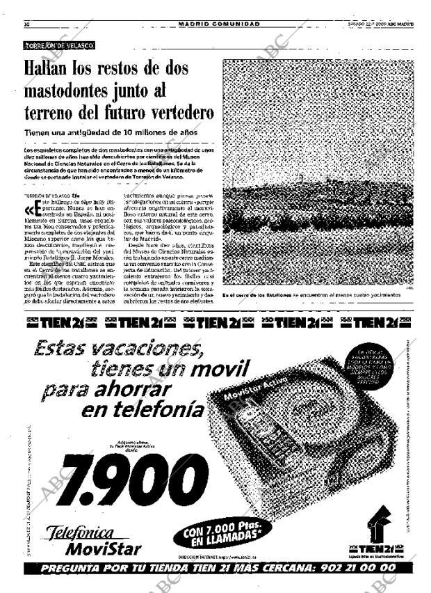 ABC MADRID 22-07-2000 página 98