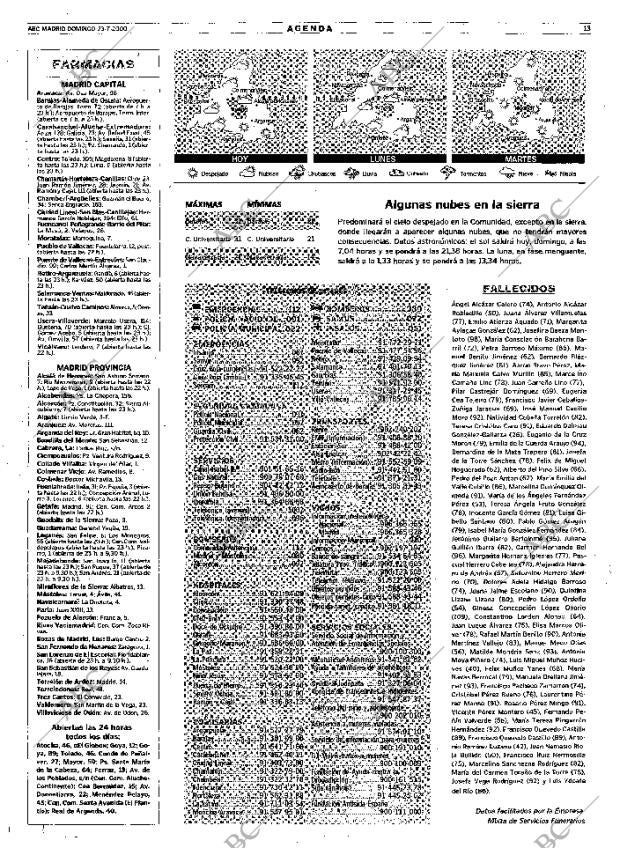 ABC MADRID 23-07-2000 página 101