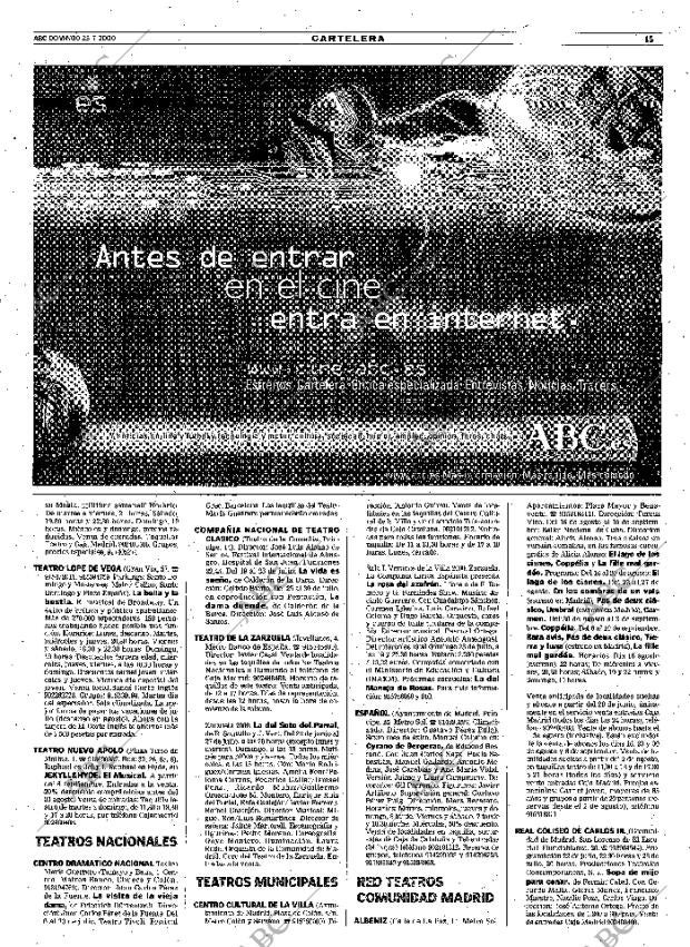 ABC MADRID 23-07-2000 página 103