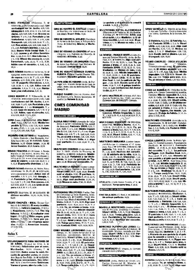 ABC MADRID 23-07-2000 página 108