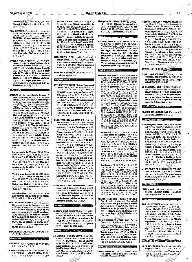 ABC MADRID 23-07-2000 página 109