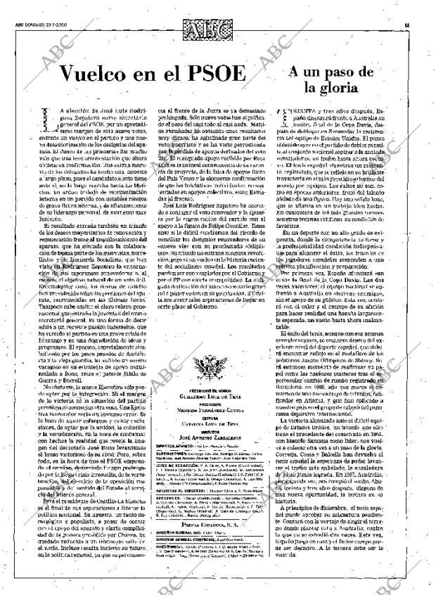 ABC MADRID 23-07-2000 página 11