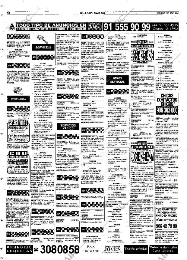 ABC MADRID 23-07-2000 página 124