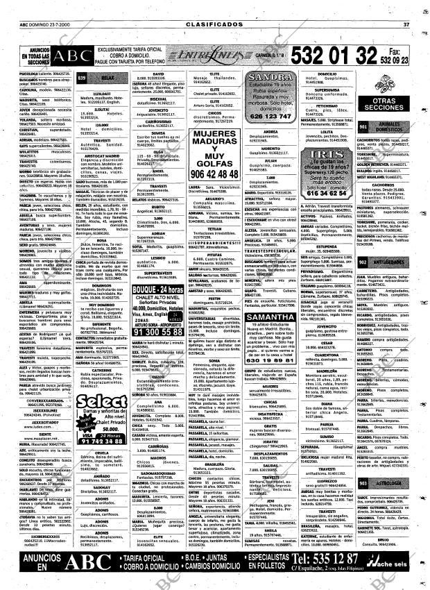 ABC MADRID 23-07-2000 página 125
