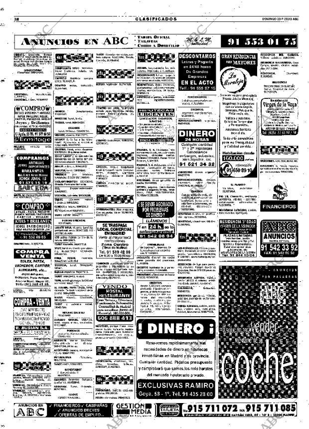 ABC MADRID 23-07-2000 página 126
