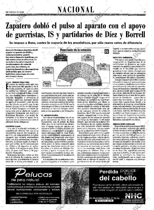 ABC MADRID 23-07-2000 página 17