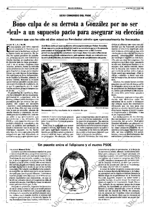 ABC MADRID 23-07-2000 página 18