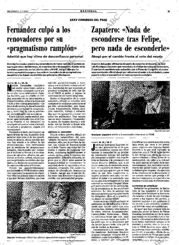 ABC MADRID 23-07-2000 página 21