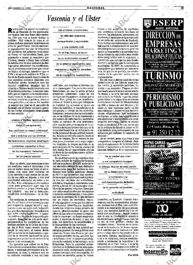 ABC MADRID 23-07-2000 página 29