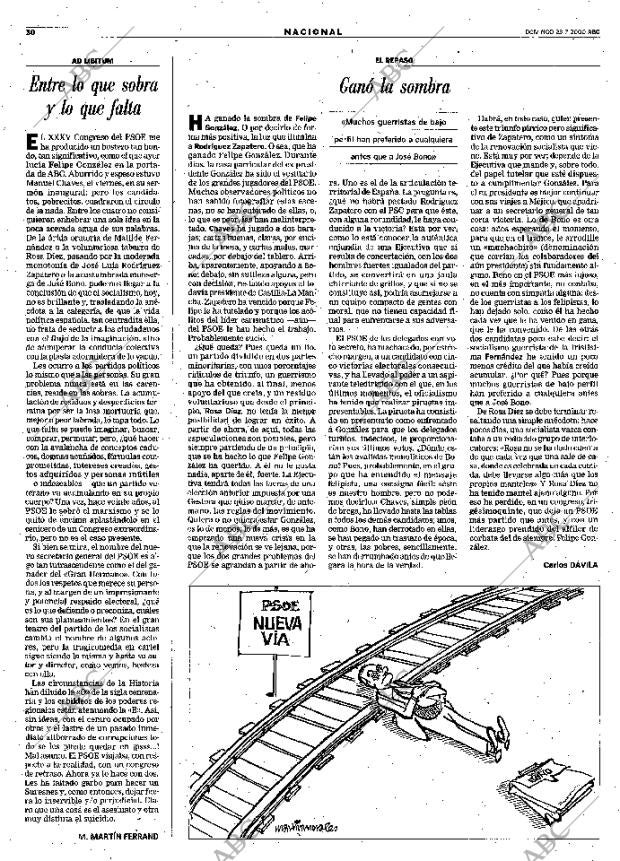 ABC MADRID 23-07-2000 página 30