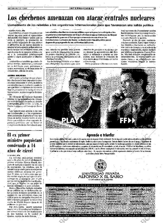 ABC MADRID 23-07-2000 página 37