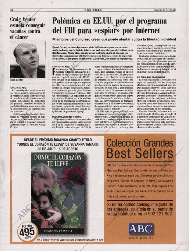 ABC MADRID 23-07-2000 página 44