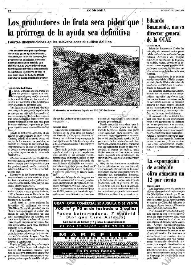 ABC MADRID 23-07-2000 página 54
