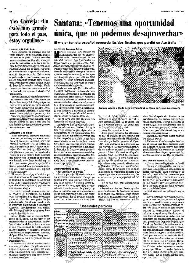 ABC MADRID 23-07-2000 página 58