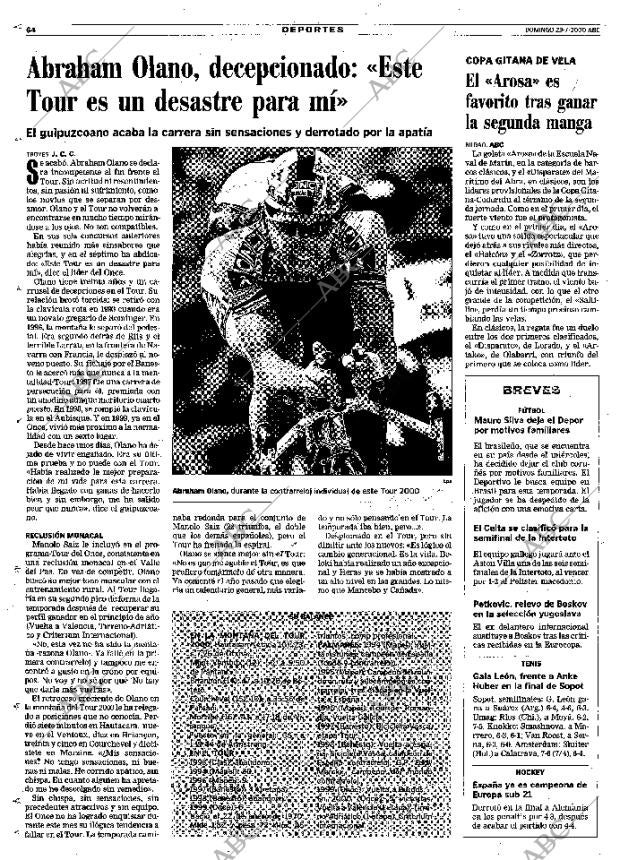 ABC MADRID 23-07-2000 página 64