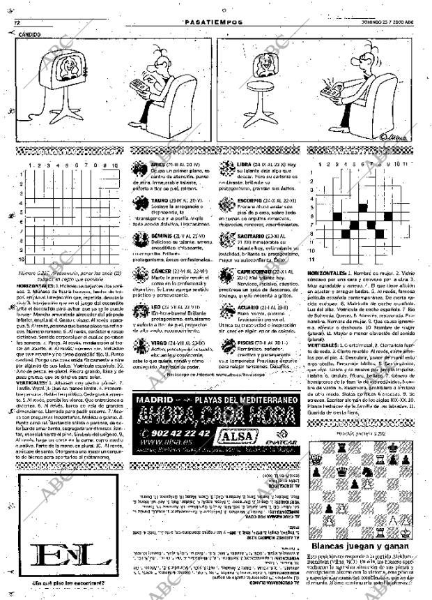 ABC MADRID 23-07-2000 página 72