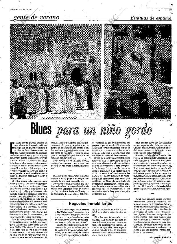 ABC MADRID 23-07-2000 página 75