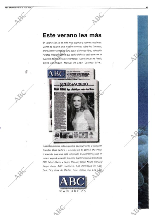 ABC MADRID 26-07-2000 página 101