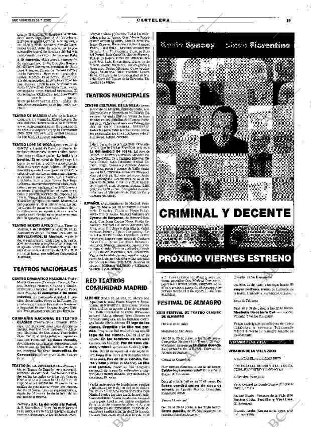 ABC MADRID 26-07-2000 página 107