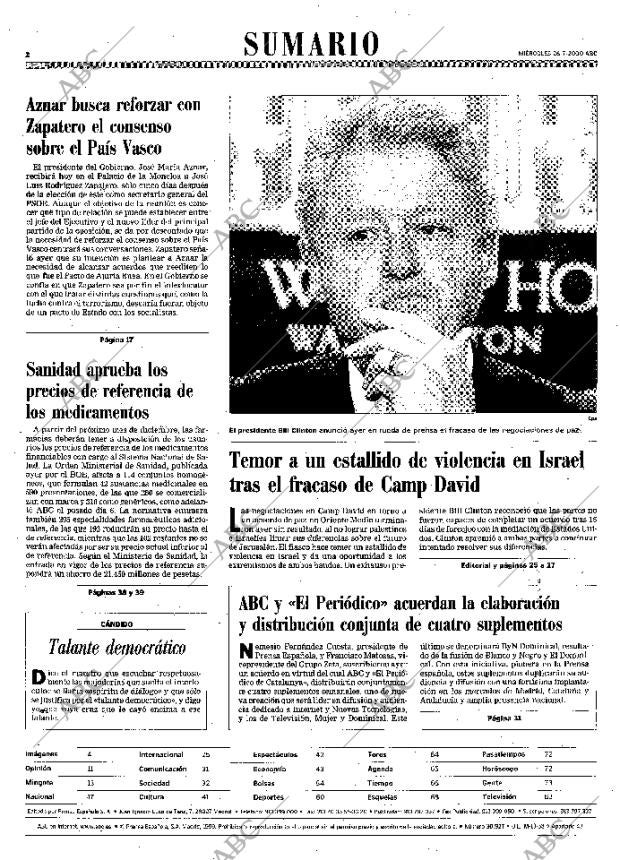 ABC MADRID 26-07-2000 página 2