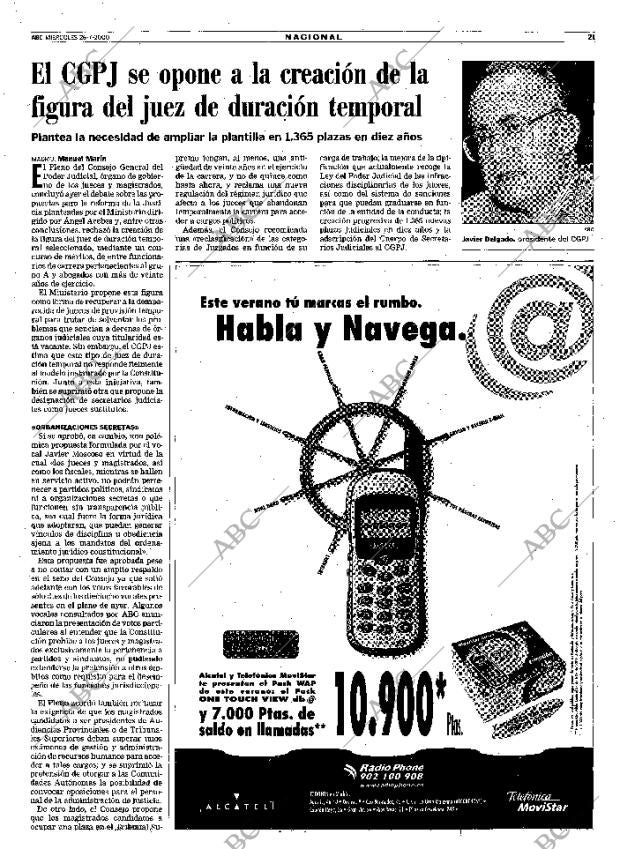 ABC MADRID 26-07-2000 página 21