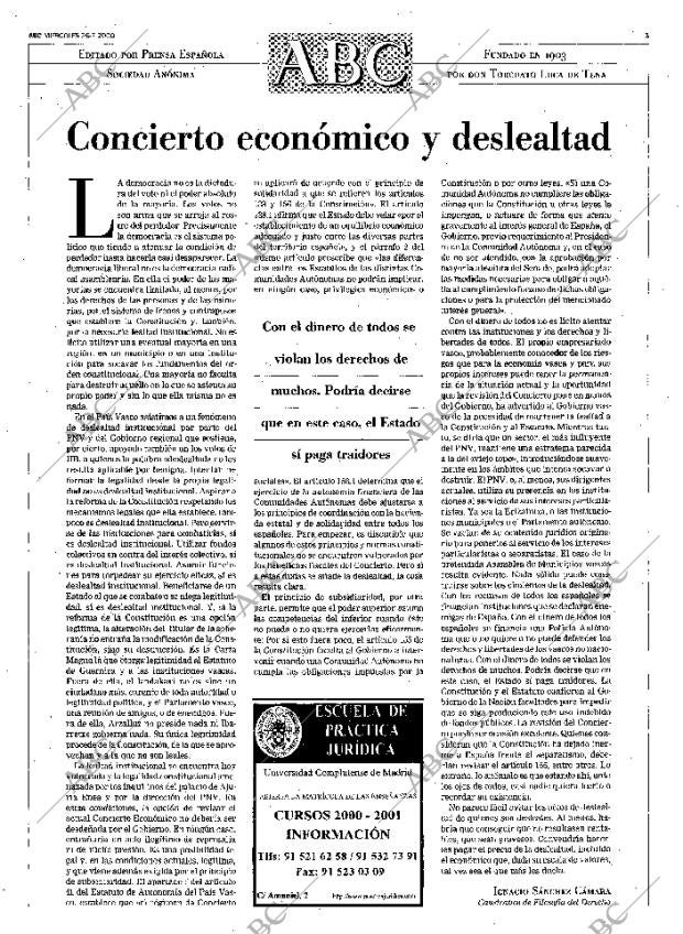 ABC MADRID 26-07-2000 página 3