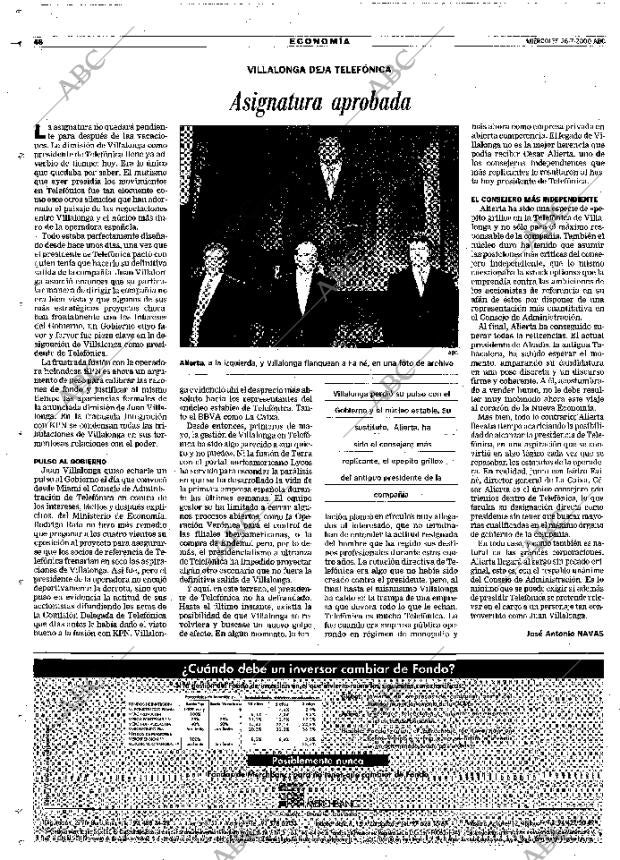 ABC MADRID 26-07-2000 página 48