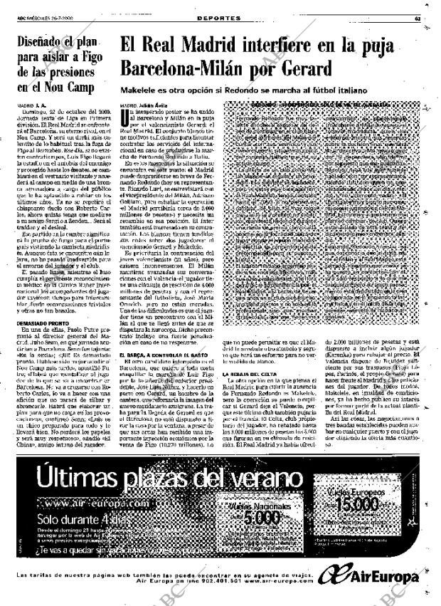 ABC MADRID 26-07-2000 página 61