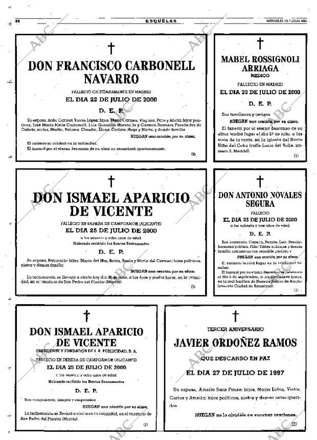 ABC MADRID 26-07-2000 página 68