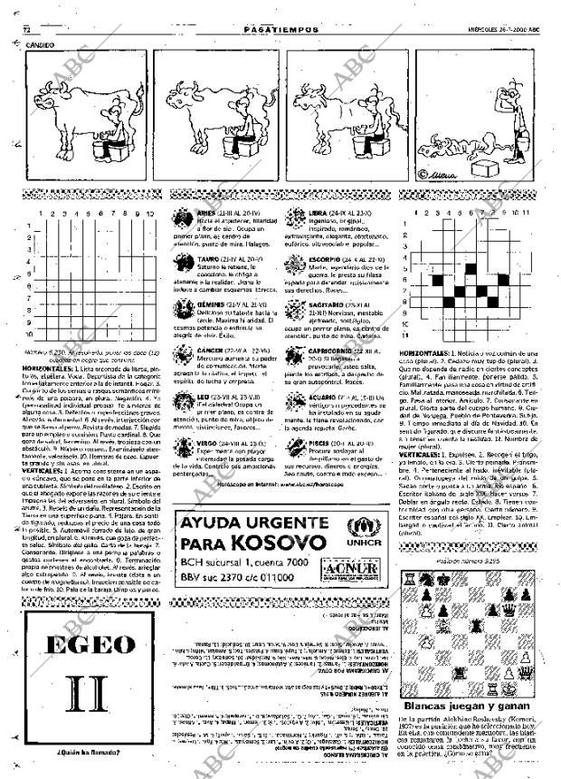ABC MADRID 26-07-2000 página 72