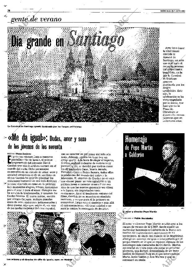 ABC MADRID 26-07-2000 página 78