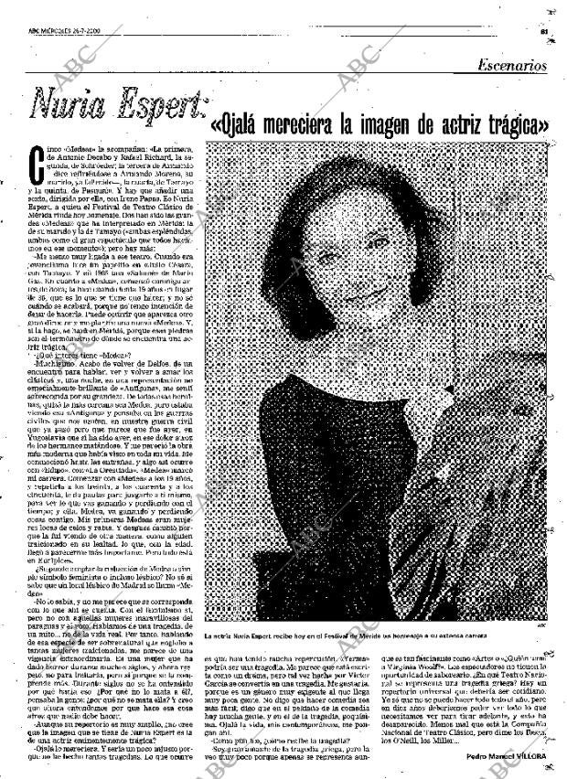 ABC MADRID 26-07-2000 página 81