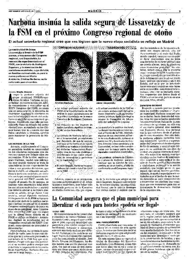 ABC MADRID 26-07-2000 página 93