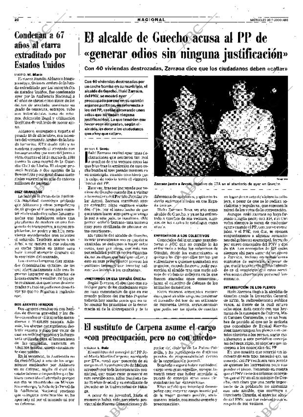 ABC SEVILLA 26-07-2000 página 20