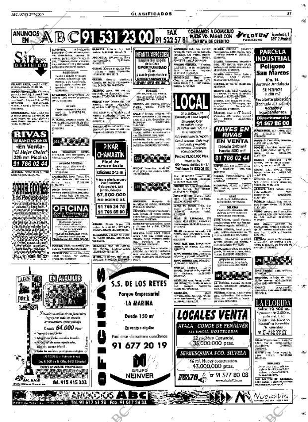 ABC MADRID 27-07-2000 página 111
