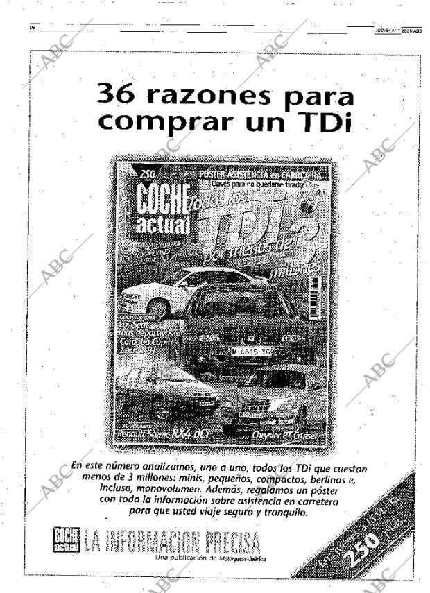 ABC MADRID 27-07-2000 página 16