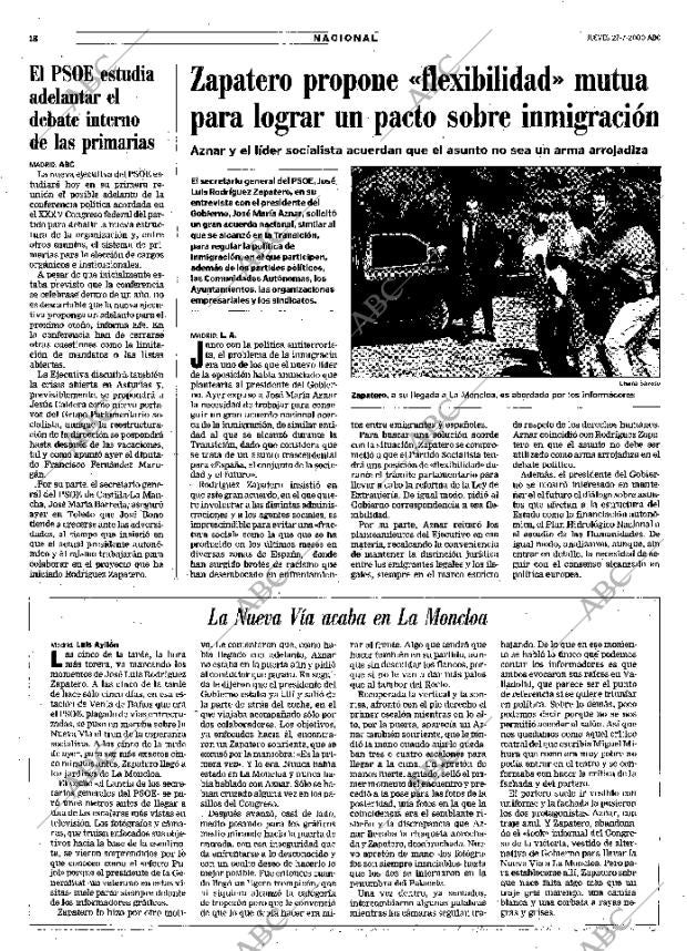 ABC MADRID 27-07-2000 página 18