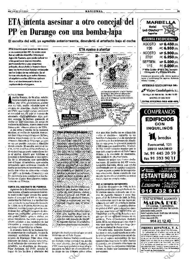 ABC MADRID 27-07-2000 página 19