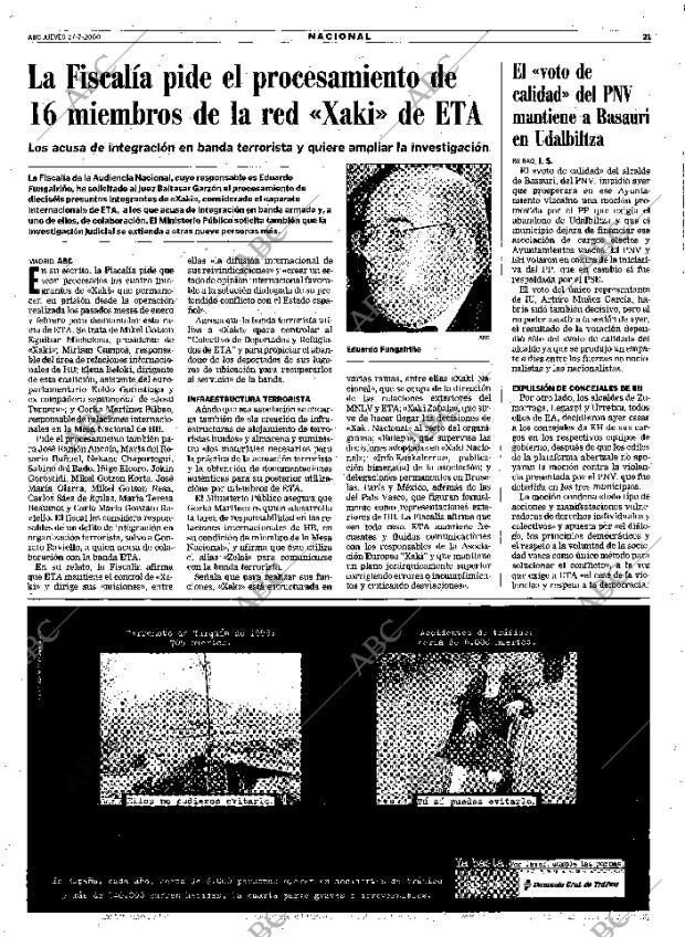 ABC MADRID 27-07-2000 página 21